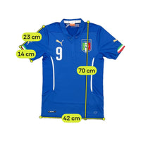 Puma Italy Balotelli #9 Football Jersey Polo