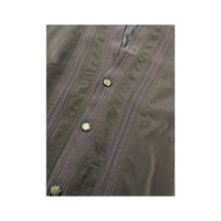 BCG Blues Vintage Brown Textured Trim Jacket