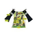Custo Barcelona Graphic Market Print Bell Sleeve Blouse