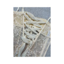 Charme Lace Rhinestone Corset Tank Top
