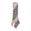 Patrizia Pepe Floral Ruffle Trim Asymmetrical Maxi Dress (silk?)
