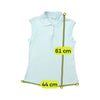 Belfe Sleeveless Cotton Pique Polo Shirt