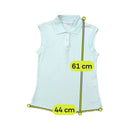 Belfe Sleeveless Cotton Pique Polo Shirt