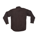 Camisa Marlboro Classics em algodão castanho com Botões