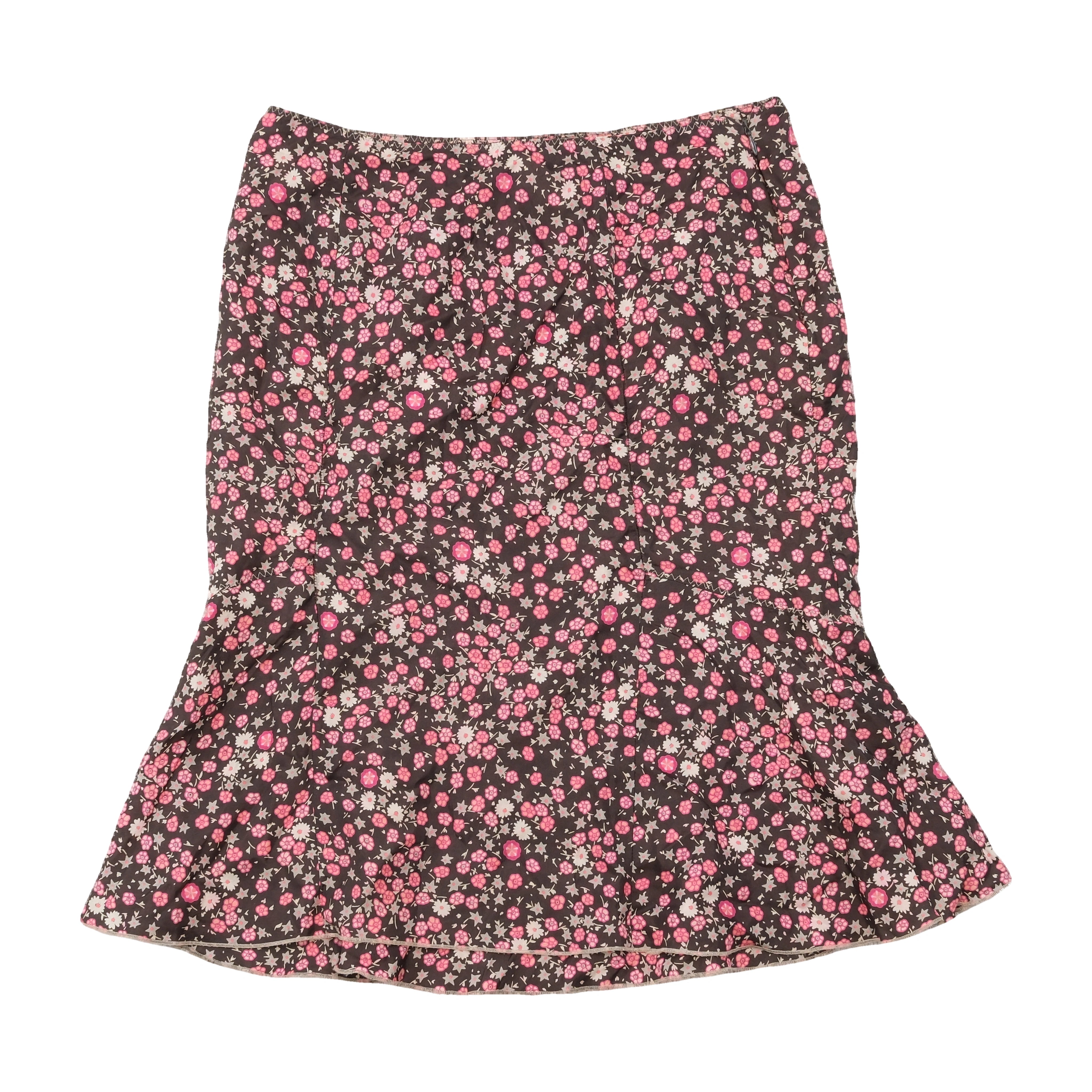iBlues Floral Flounce Skirt (costura)