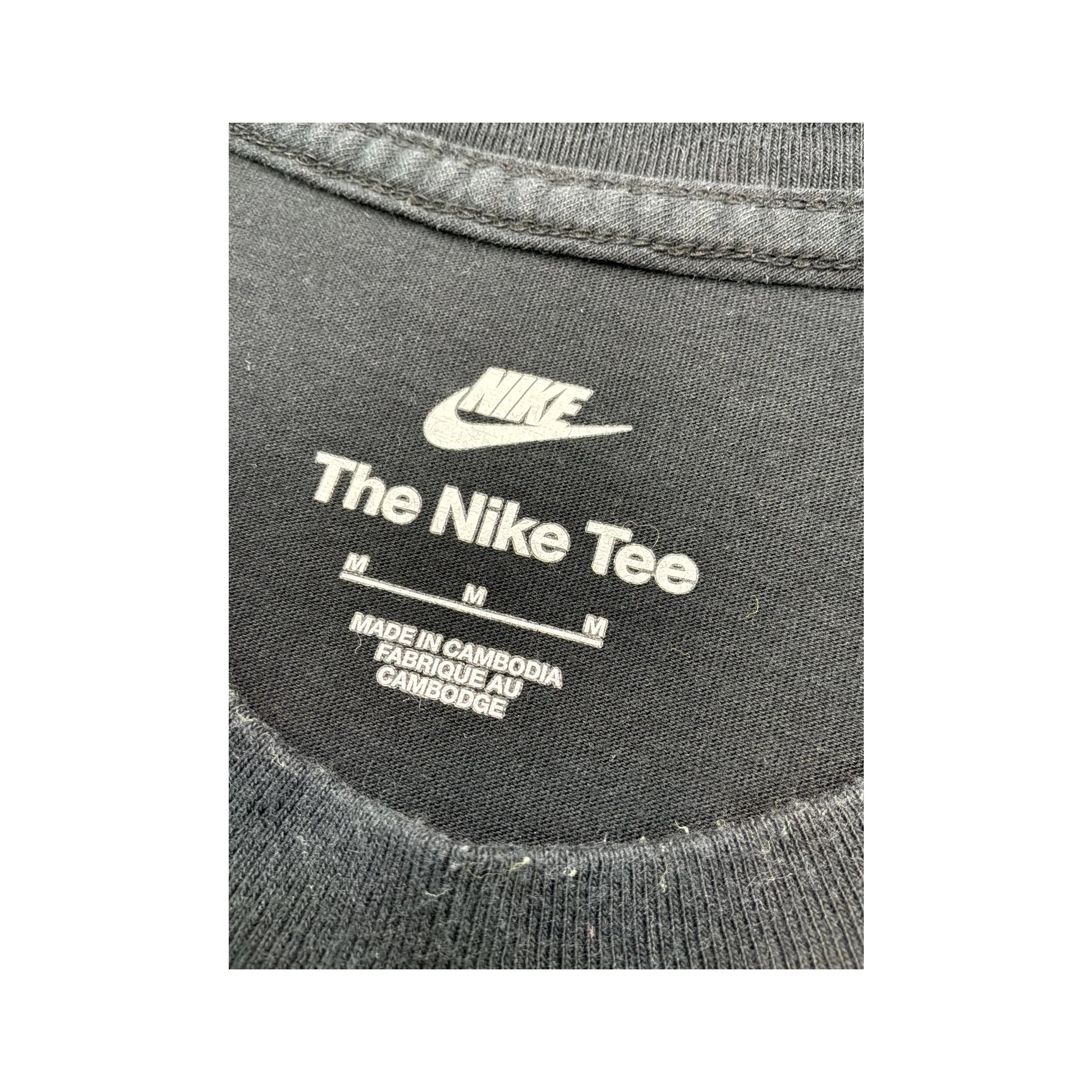 T-shirt Nike em algodão com Swoosh Bordado