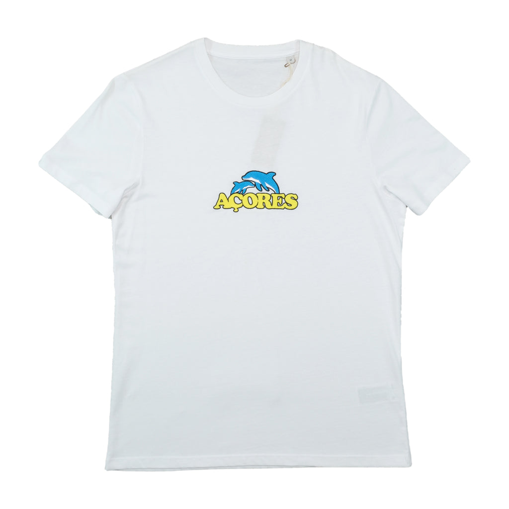 T-shirt Native Spirit Açores em algodão Orgânico com Golfinho Bordado