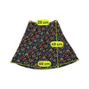 Saia Blue Motion floral com Nó nas Costas