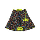 Saia Blue Motion floral com Nó nas Costas