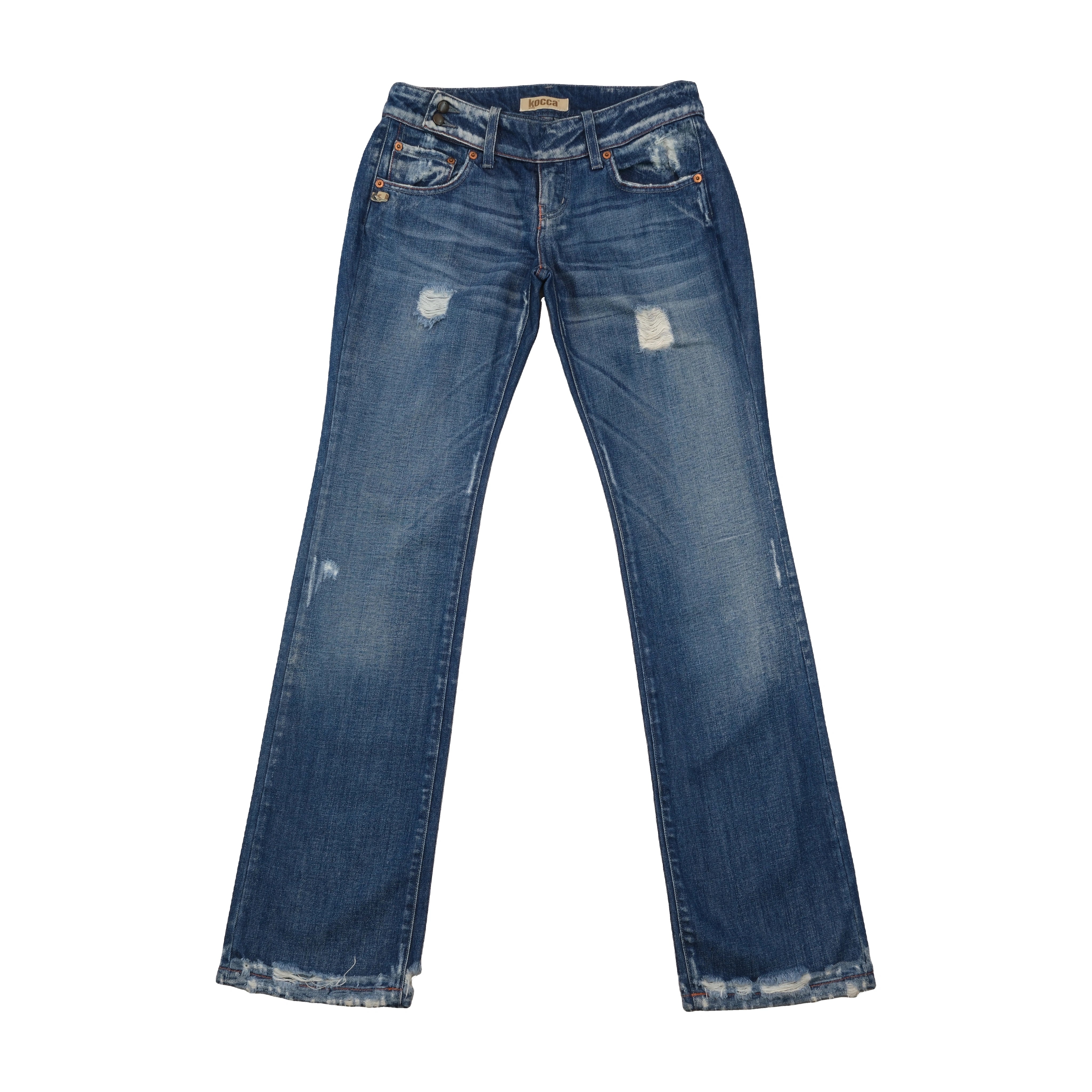 Kocca Distressed Flare Jeans