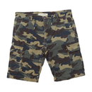 Dirty Paint Woodland Camo Cargo Shorts