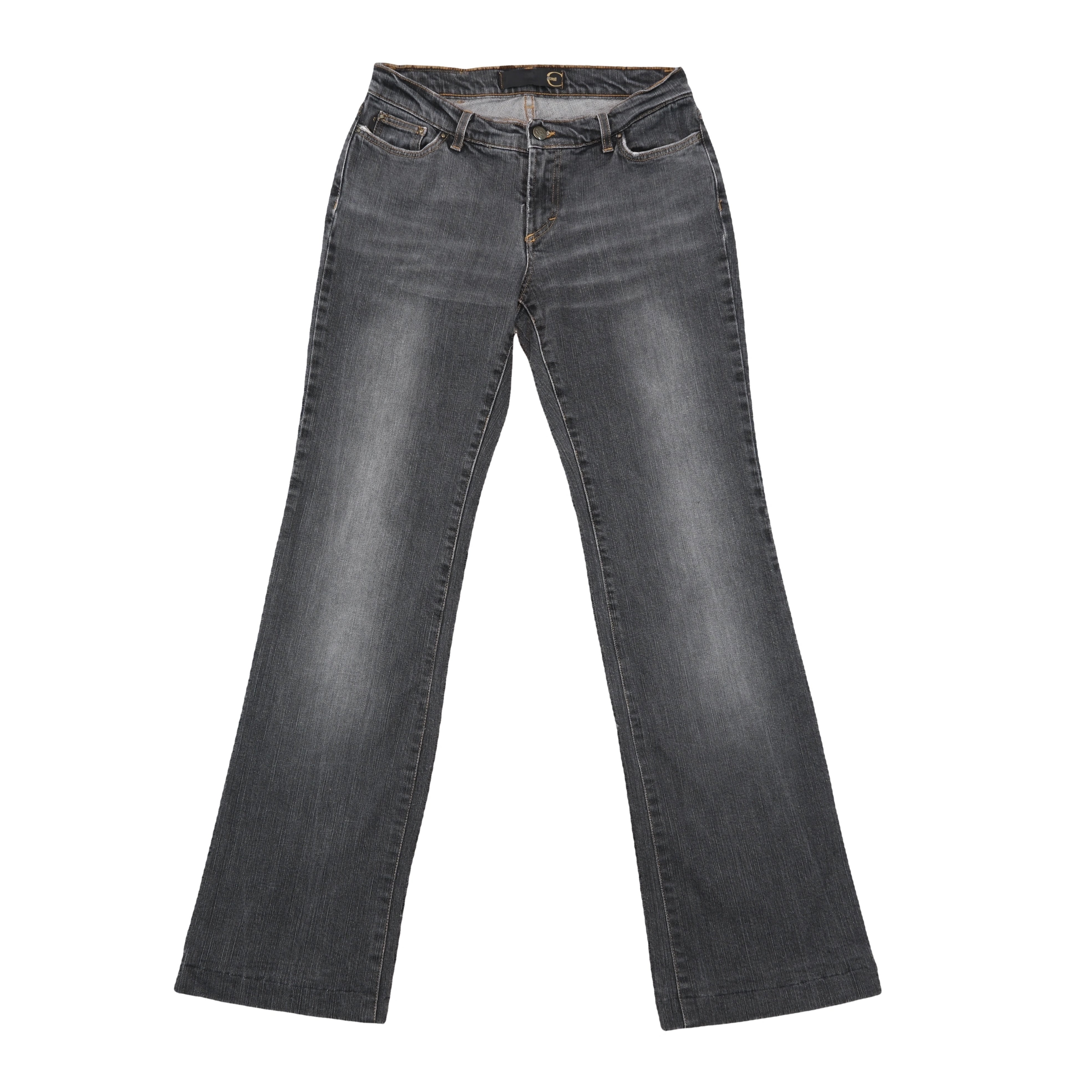 Just Cavalli Gray Faded Bootcut Jeans