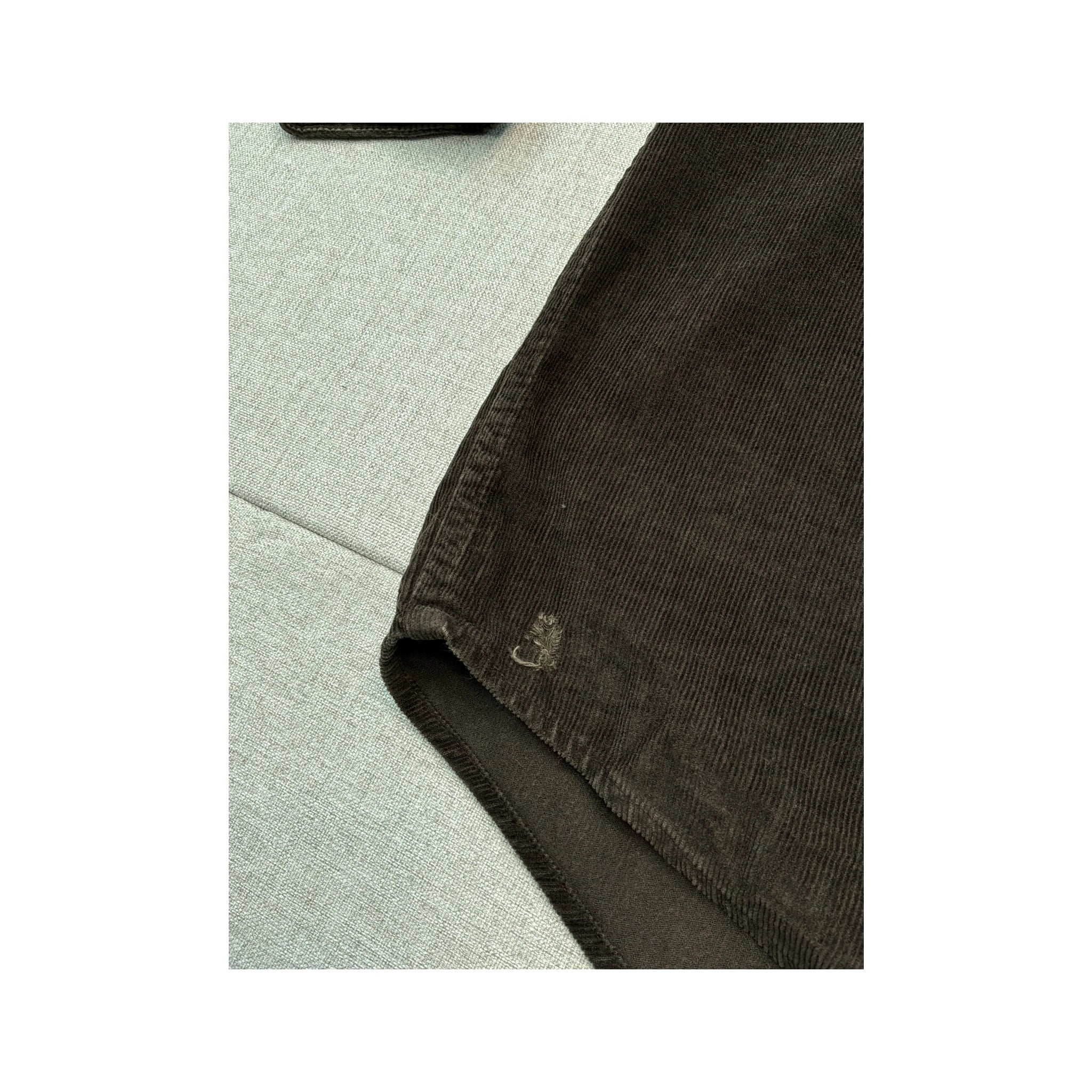 Cambridge Classics Brown Corduroy Button Up Shirt