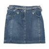 Dreamstar Belted High Rise Denim Shorts Jeans