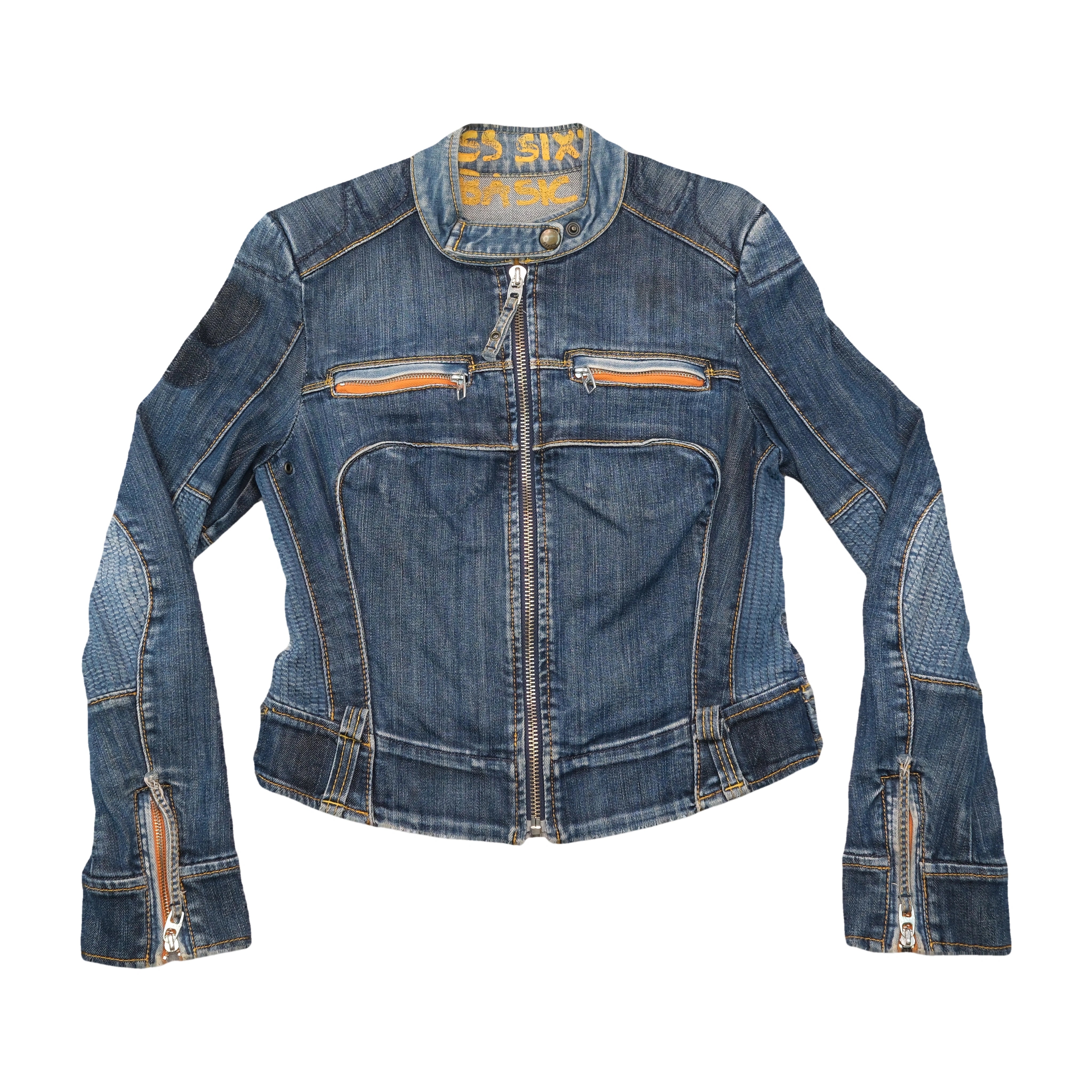 Casaco de Motard Miss Sixty Byskc em ganga