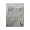 Marithé + François Girbaud Beige Embroidered Flap Pocket Five-Pocket Jeans