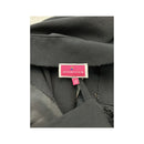 Jennyfer Black Tie-Back Pinafore Dress with Pocket