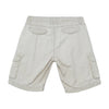 Vintage Beige Utility Cargo Shorts
