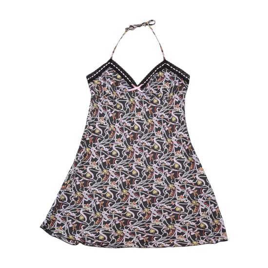 Vestido Halter Yamamay 100% Seda com estampado