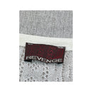 Revenge Open Knit Tie Front Cardigan