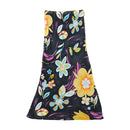Madelaine Floral Print Flared Midi Skirt
