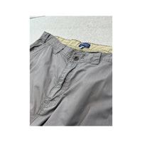 Infinity Man Gray Cotton Utility Cargo Pants