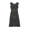 Penny Pull Sheer Mesh Floral Midi Dress