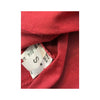 Vintage Red Gold Lurex Fitted Button Up Shirt