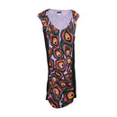Miss Sixty Collection Psychedelic Print Ruched Dress