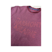 Harmont & Blaine Embroidered Logo Crewneck Sweater