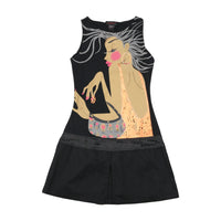 Custom Graphic Sleeveless Mini Dress