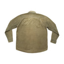 Green Leaves Olive Cotton Corduroy Button-Down Shirt