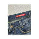 Miss Sixty Distressed Wide Leg Cotton Jeans