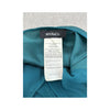 Max & Co Teal V-Neck Slip Dress