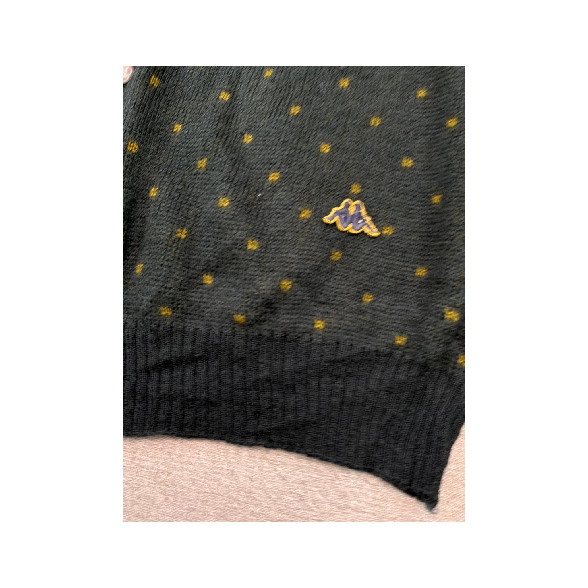 Robe di Kappa Polka Dot Knit Cardigan