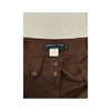 Americo Tavar Brown Lace-Up Cargo Pants