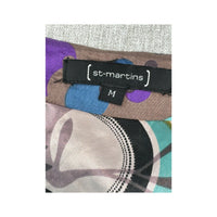St-Martins Patchwork Belted Sleeveless Blouse (repriced)