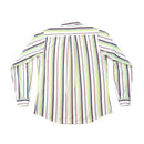 Murphy & Nye Striped Button-Down Cotton Shirt