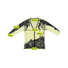 Jei Lo Abstract Animal Print Long Sleeve Button-Up Shirt