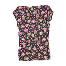 Dolce & Gabbana Floral Logo Waist T-shirt