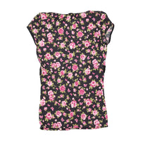 Dolce & Gabbana Floral Logo Waist T-shirt