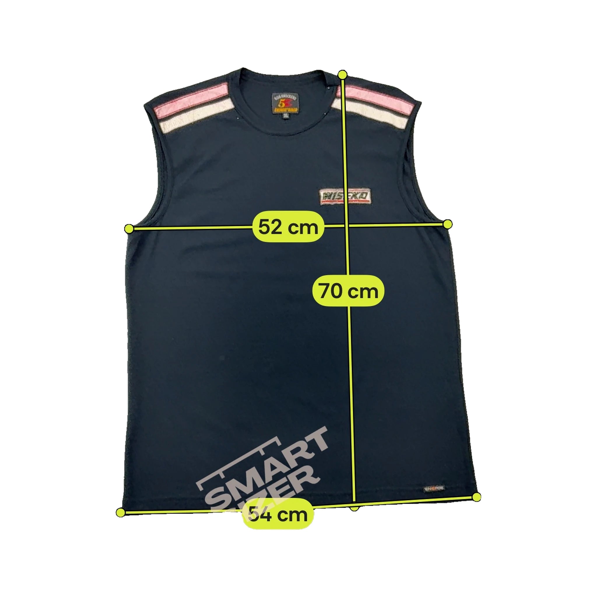 Energie Vintage Y2K Sleeveless Logo Patch Tank Top