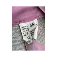 Vintage Pink Halter Snap Neck Tie Back Blouse