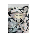 Cooke Street Honolulu Vintage Fish Print Cotton Button Up Shirt