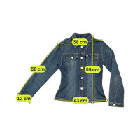 Miss Sixty Fitted Denim Jacket