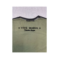 T-shirt Vive Maria em Rede com a Virgem Maria
