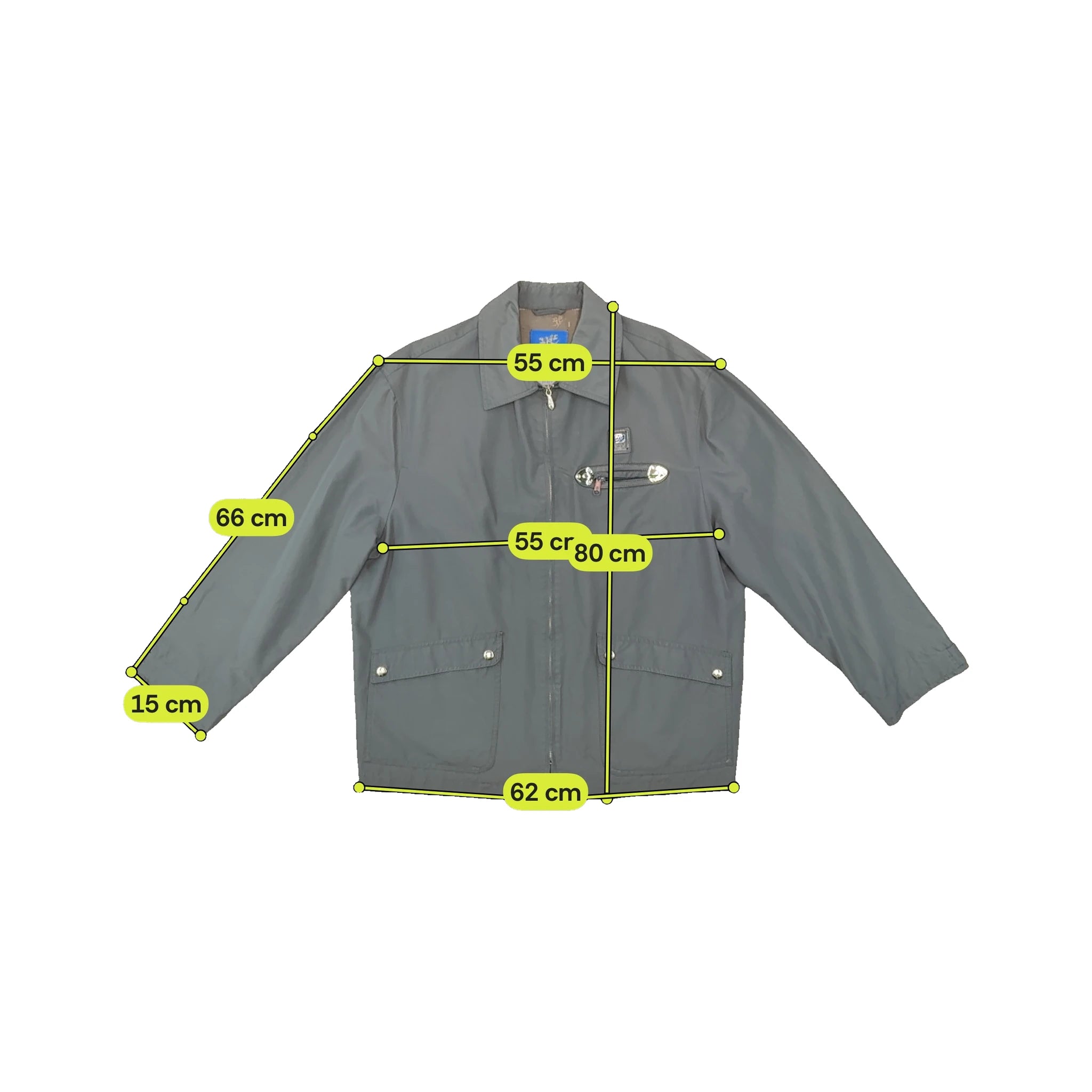 Piero Guidi Iconic Zip Front Field Jacket
