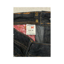 Nine Lives Studded Zip Front Denim Mini Skirt