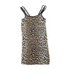 Leopard Print Strappy Mini Dress