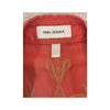 ANA SOUSA Embroidered Metallic Appliqué Sleeveless Button-Up Blouse
